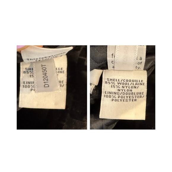 Diane von Furstenberg Wool Blend Wrap Coat Size 6 - Picture 7 of 9